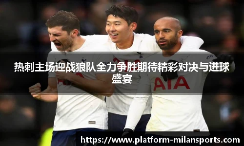 热刺主场迎战狼队全力争胜期待精彩对决与进球盛宴